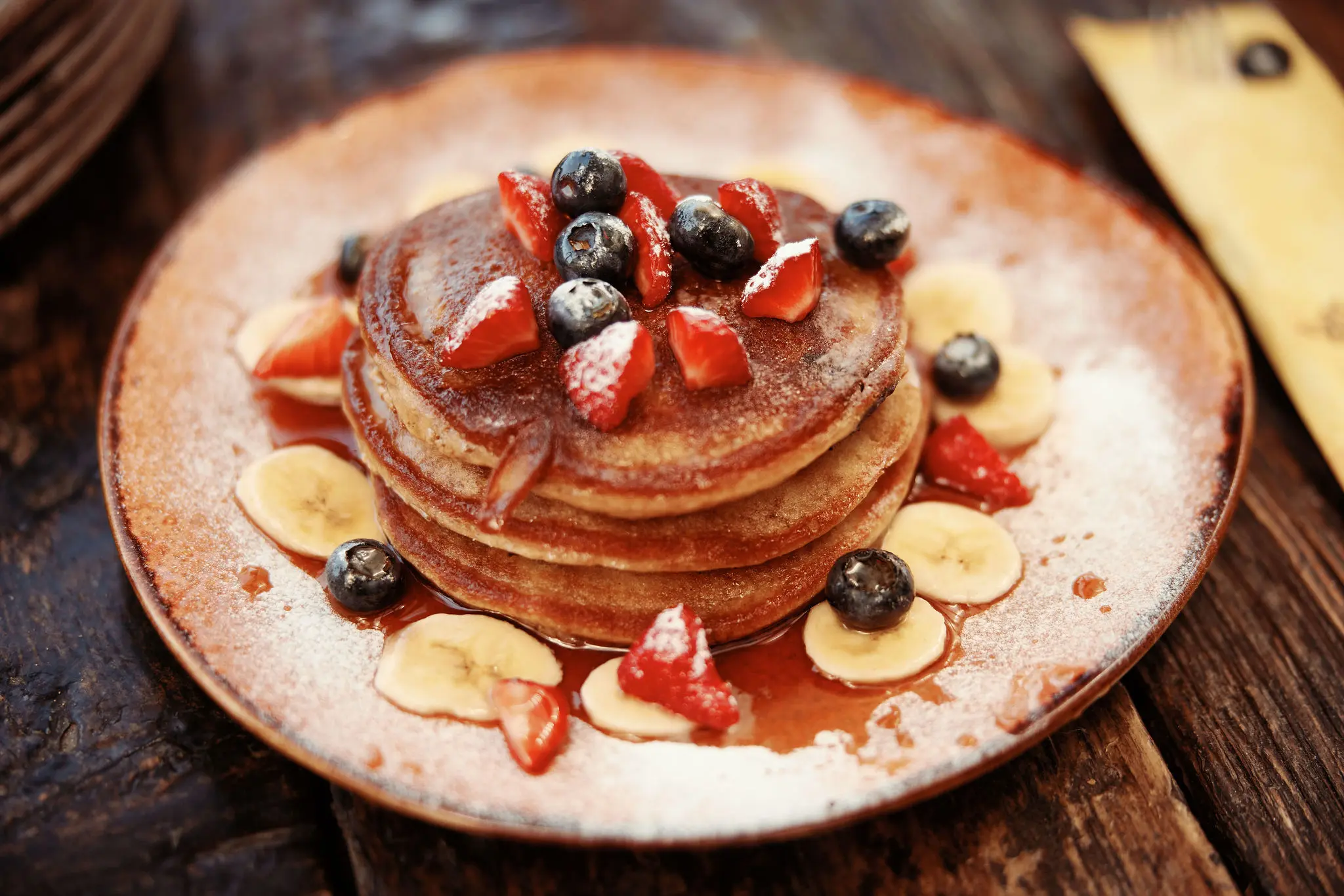 Ontbijt Scheveningen met pannenkoeken