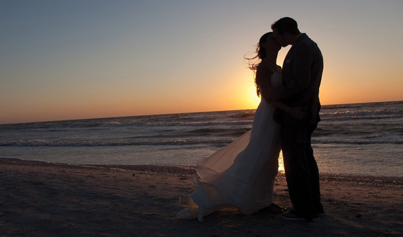 Trouwen op het strand